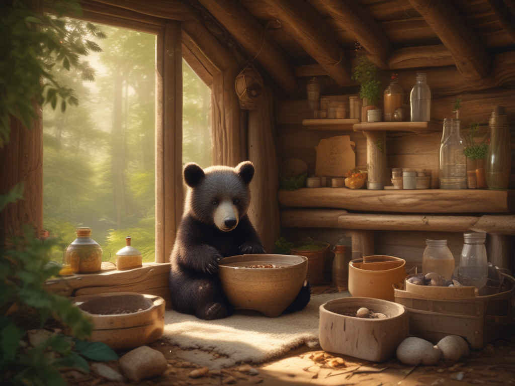 Спасение медведя Роки: от одиночки к новой семье